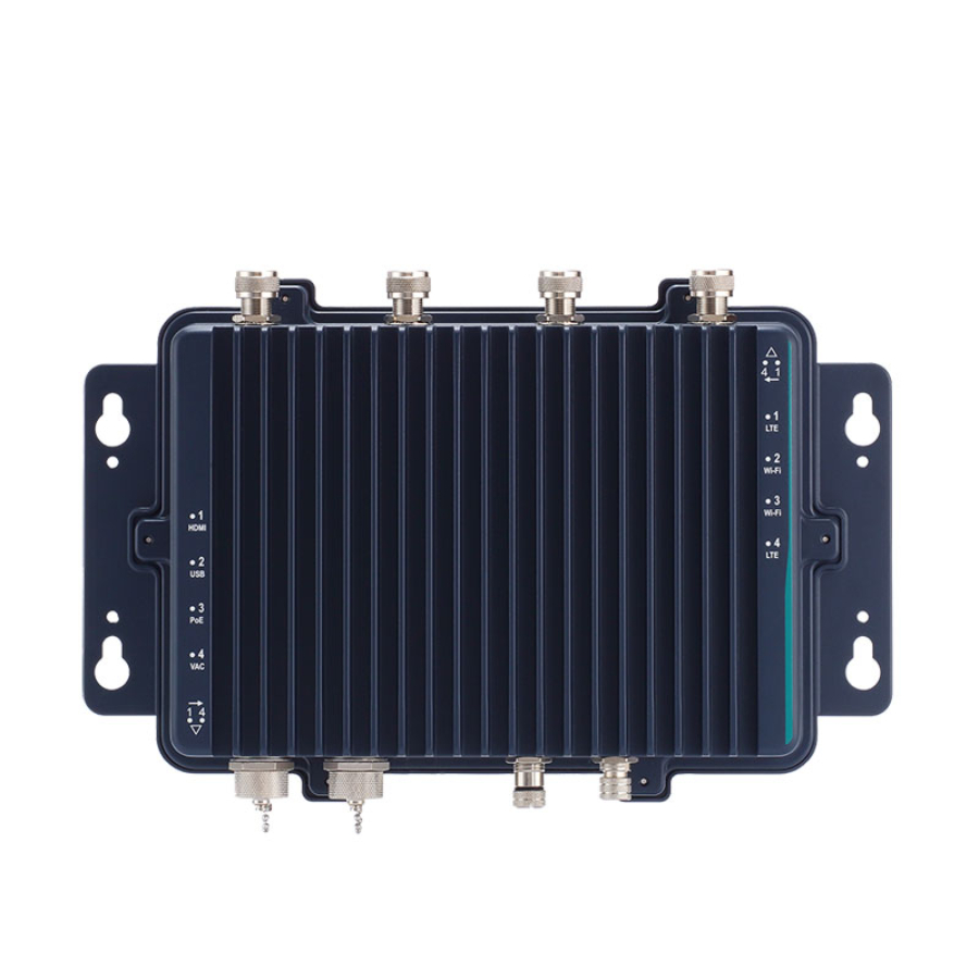 AIE800-904-FL-DC Rugged IP67 NVIDIA Jetson Xavier NX Computer with GbE PoE