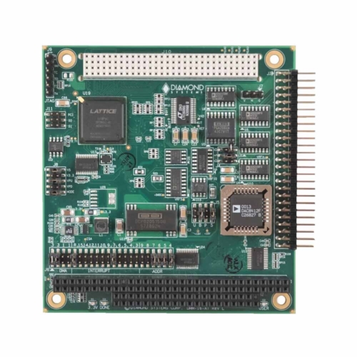 DIAMOND-MM-16RP-AT PC/104-Plus 16-Bit Analog I/O Module with Autocalibration