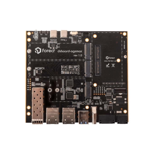 DSBOARD-AGXMAX Compact Industrial 64GB AGX Orin Carrier Board with 10 Gigabit Ethernet