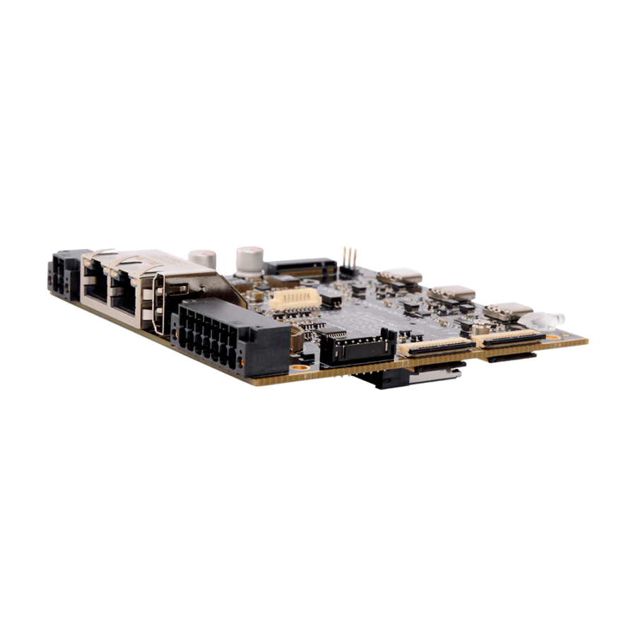 DSBOARD-ORNX-LAN Compact NVIDIA Jetson Embedded Dual Ethernet Orin Nano Carrier Board