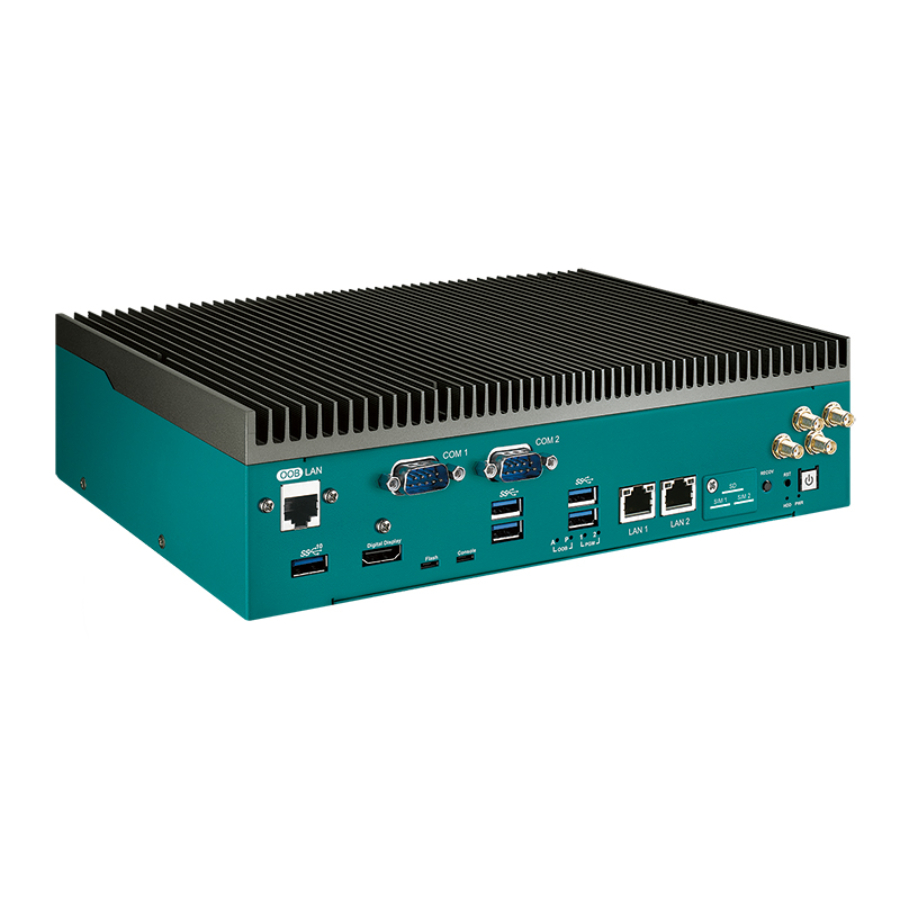 EAC-5100-OOB Rugged NVIDIA AGX Orin Automotive Computer with Ignition Sensing and CAN-FD