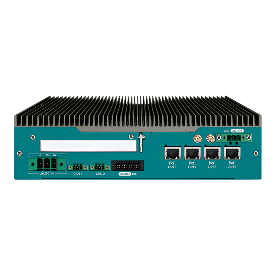 EAC-5100-OOB Rugged NVIDIA AGX Orin Automotive Computer with Ignition Sensing and CAN-FD