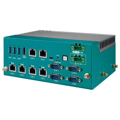 EAC-6200 Industrial NVIDIA Jetson Orin NX GigE Vision Computer with PoE+