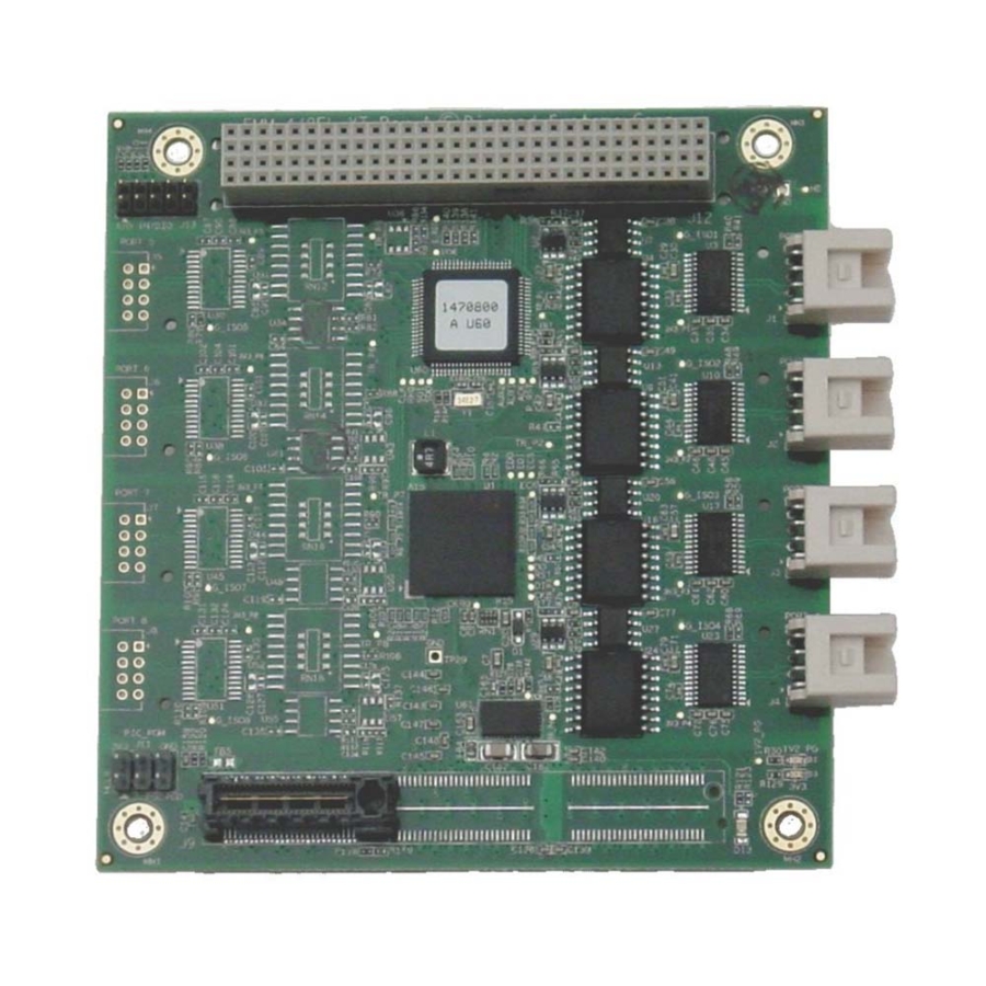 EMERALD-MM-8E/EL Optically Isolated 4-Port PCI/104-Express Serial Module