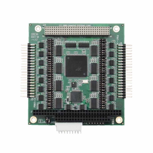 EMERALD-MM-8PLUS PC/104-Plus 8-Port RS232/422/485 Serial I/O Module