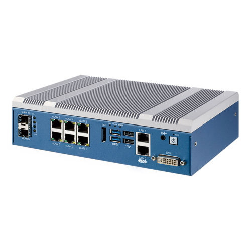 ESP-1000 Industrial Fanless Edge Computer with LAN/SFP Switch
