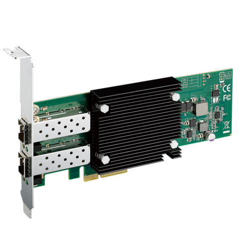 FE-1071 Wide Temp Low Profile 2 Port 10 GigE SFP+ PCIe Expansion Card