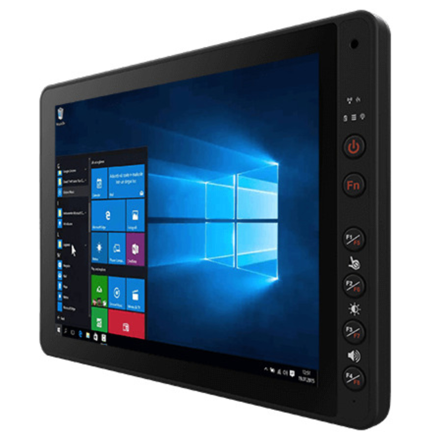 FM12E-V 12.1″ Rugged Vehicle Computer with Elkhart Lake Atom CPU and Windows