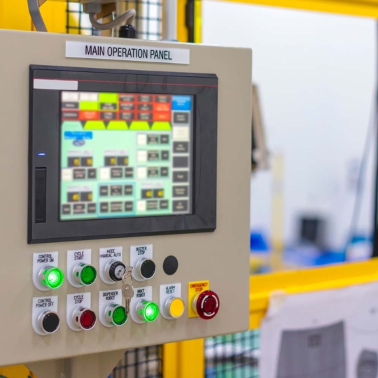 Fanless Industrial PC Control Panel