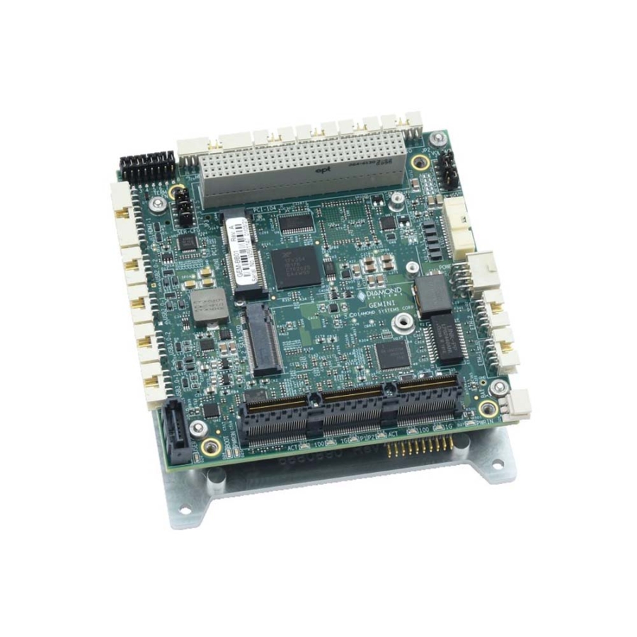 GEMINI Rugged PCIe 104 SBC with COM Express Type 6 Intel Core and Xeon Modules