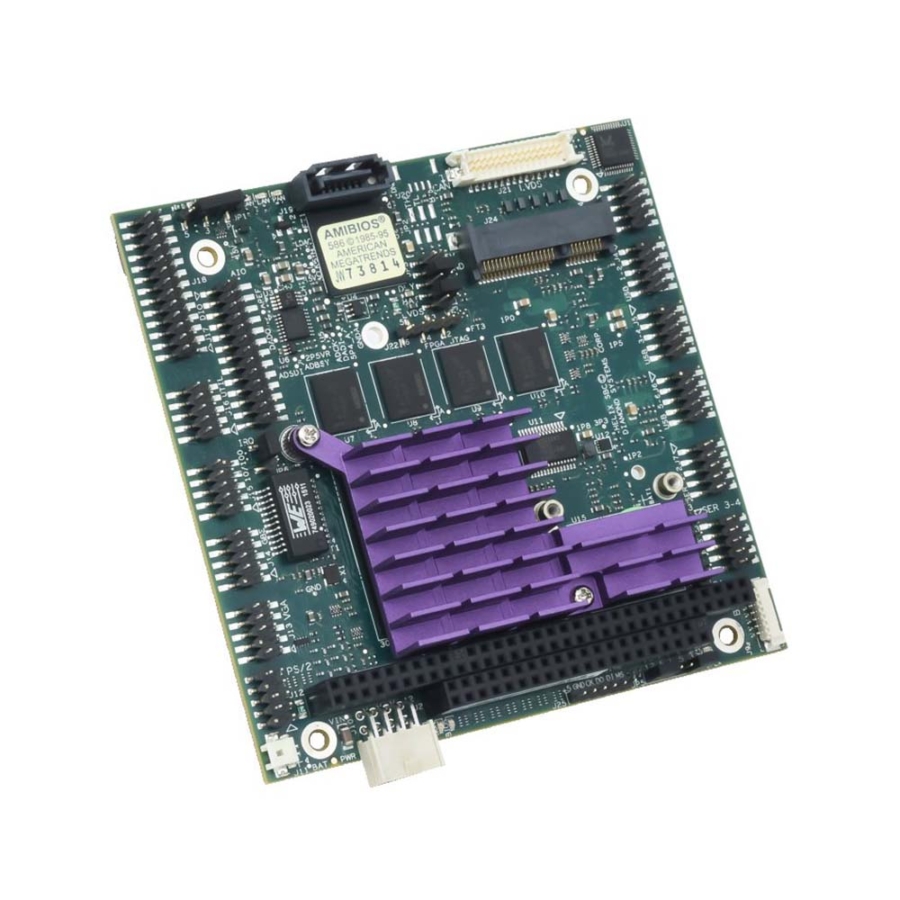 HELIX Rugged Vortex86D3 Dual Core PC/104 SBC with Analog I/O