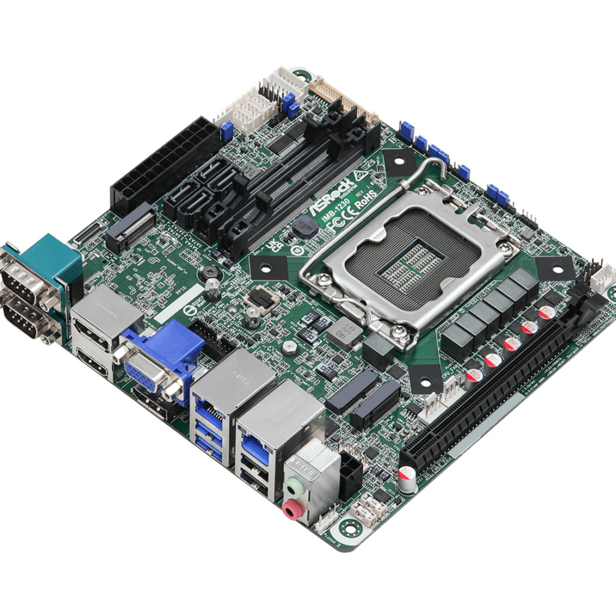 IMB-1230 Intel 12th Gen Mini-ITX Motherboard with H610 Chipset