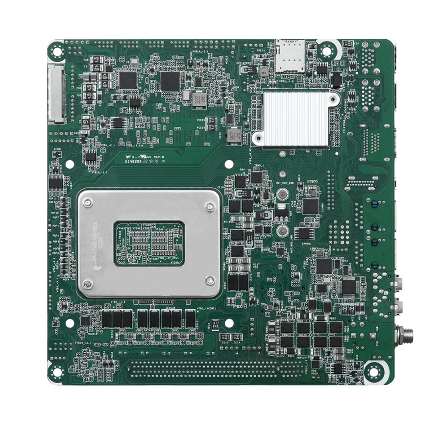IMB-1232-WV Intel 12th Gen Industrial Mini-ITX Motherboard with H610 Chipset