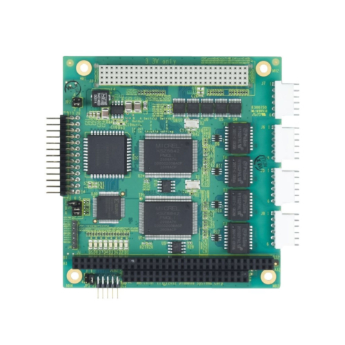 MERCATOR II PC/104-Plus Module with Quad 10/100 Ethernet and Digital I/O