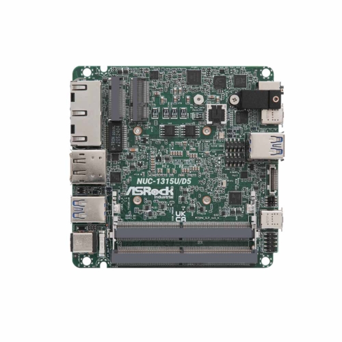 NUC 1300/D5 Motherboard Series Industrial Intel Core Raptor Lake i3-1315U NUC Motherboard with DDR5 Memory