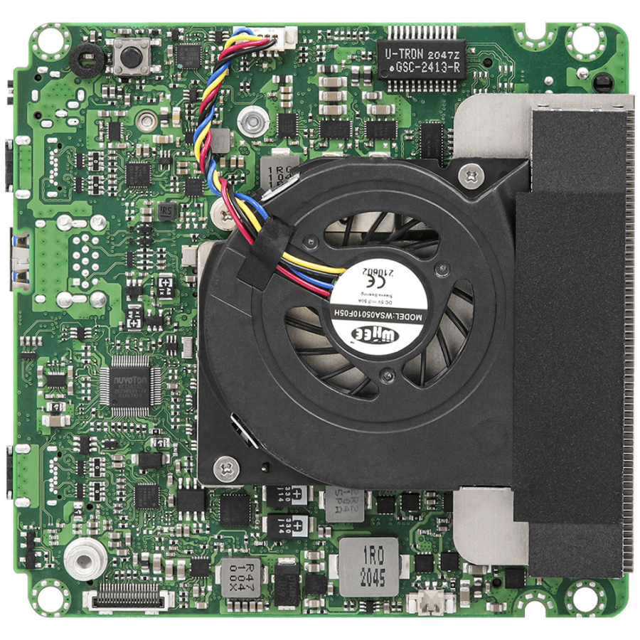 NUC-J6412 Elkhart Lake J6412 Celeron NUC Motherboard
