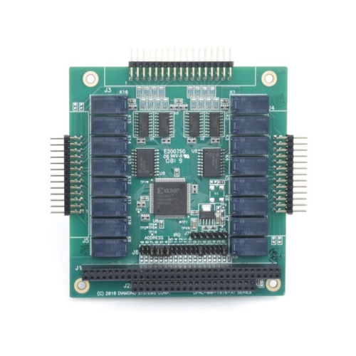 OPAL-MM-1616 16-Channel Optoisolated Input & 16-Ch Relay Output PC/104 Module