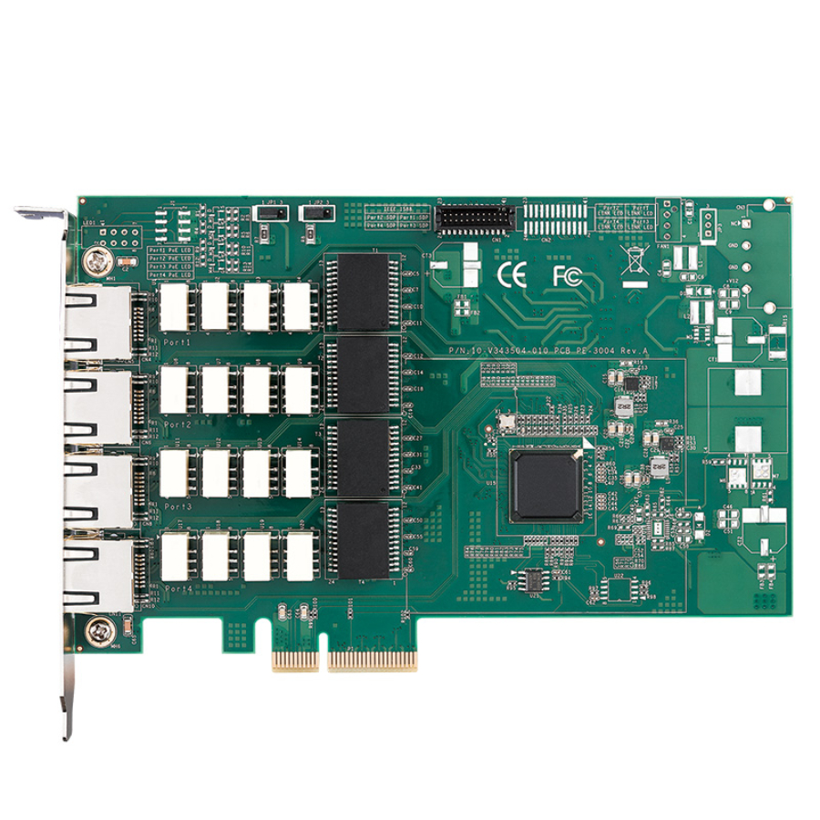 PE-3000 4 Channel Intel I350 GbE PCIe Card with LAN Bypass