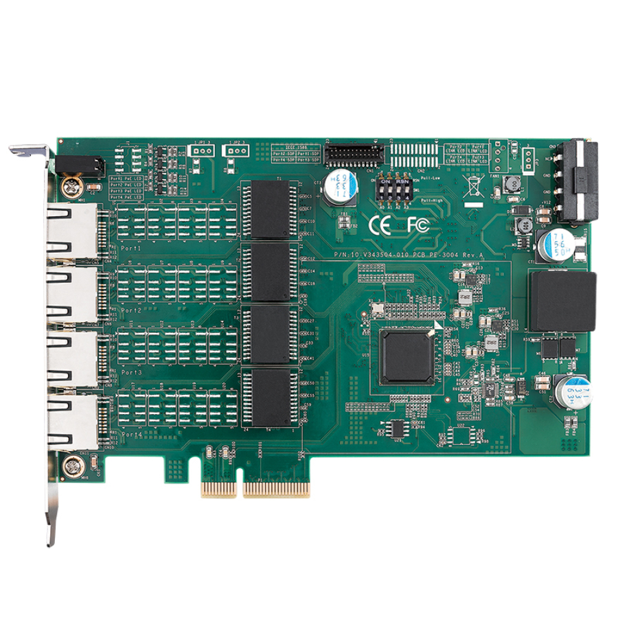 PE-3000 4 Channel Intel I350 GbE PCIe Card with LAN Bypass