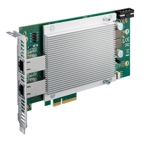 PE-5002 2 Port Wide Temp Intel X550-AT2 10GBASE-T PoE+ Expansion Card