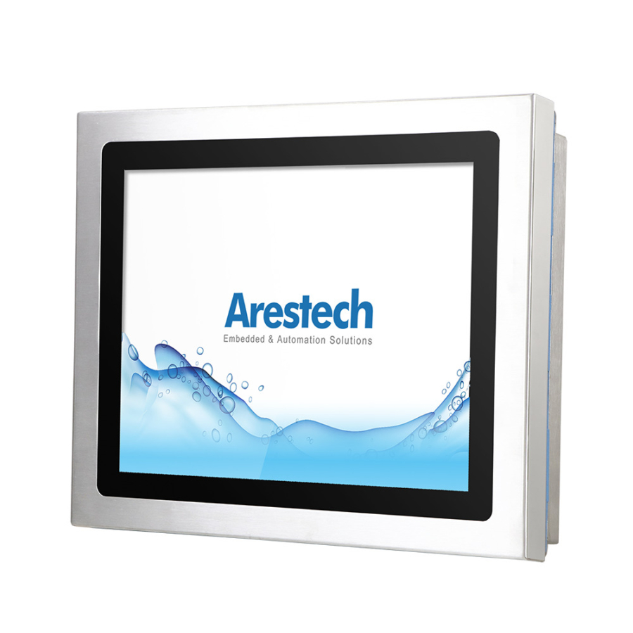 PPC-Z152 15″ Stainless Steel HMI with 10x M12 COM Ports