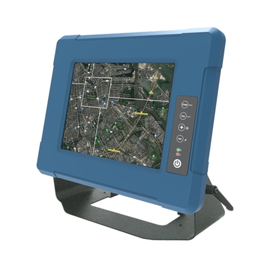 R08L100-MLU1 8.4″ SVGA G-WIN Rugged Vehicle Defence Display