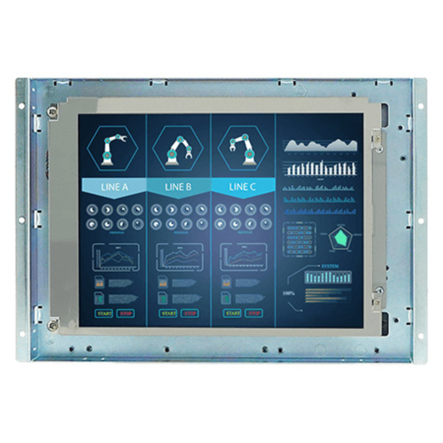 R08L200-OFU1 8.4″ Open Frame Touch Screen Display (4:3 SVGA, 800×600)