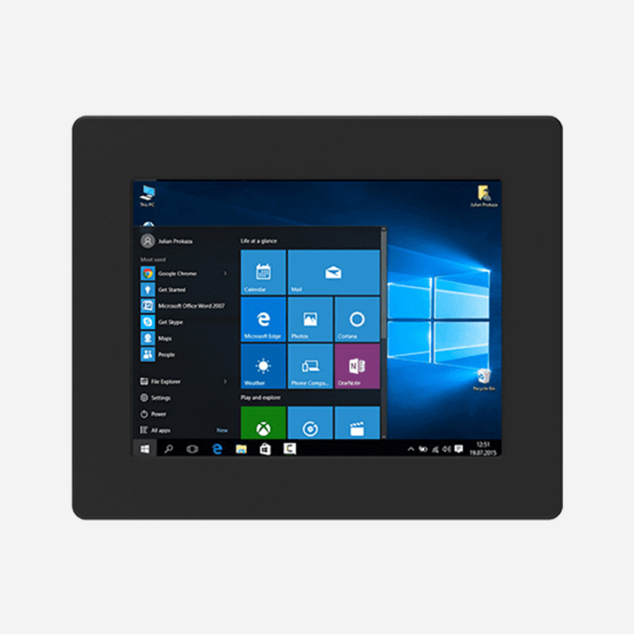 R10IT3S-IPT2 10.4″ XGA Front IP65 Panel Mount Touch Computer with i5 Core CPU