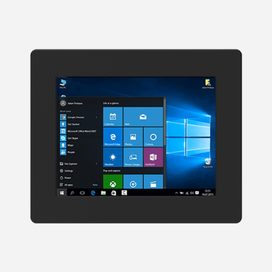 R10IT3S-PMT2 10.4″ XGA Panel Mount Widescreen Intel Core PC with Multi-Touch