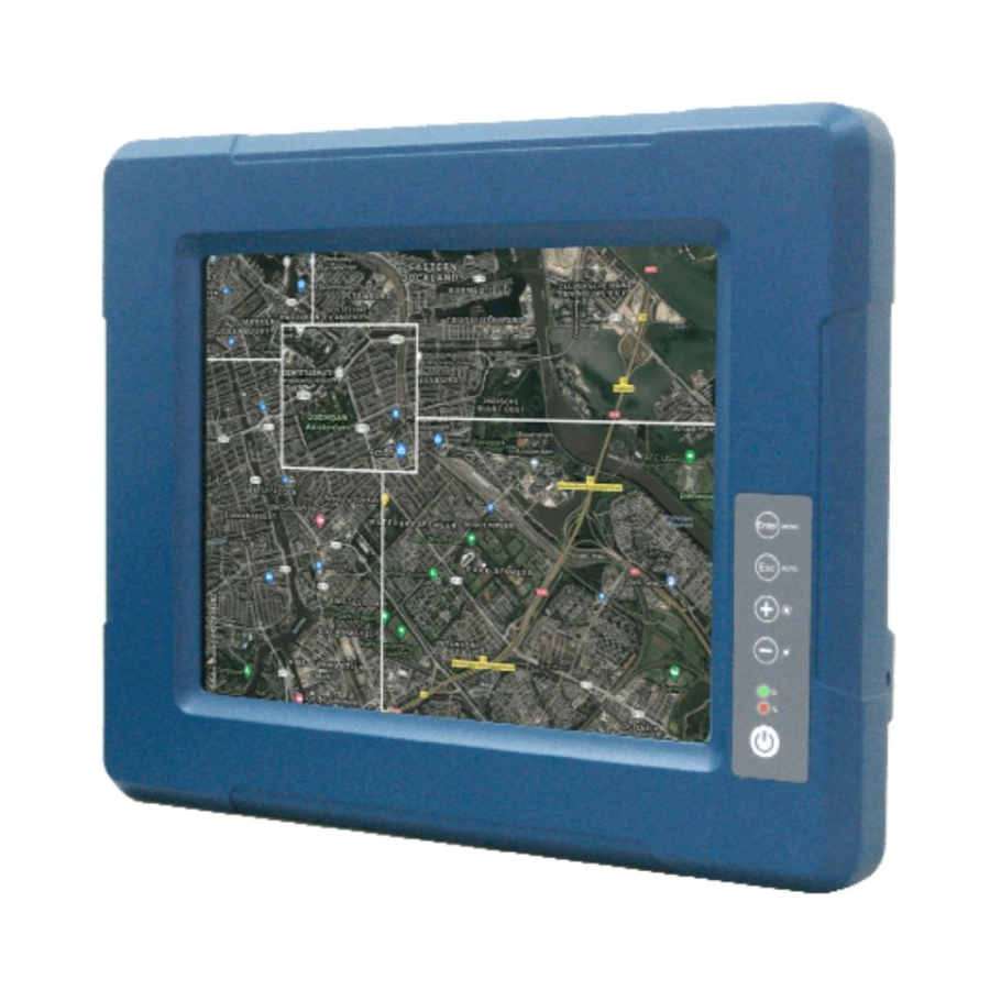 R10L100-MLP1 10.4″ SVGA G-WIN Rugged Vehicle Defence Display