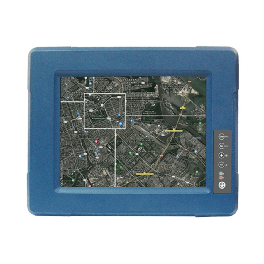 R10L100-MLT2 10.4″ XGA G-WIN Rugged Vehicle Defence Display