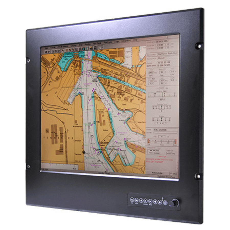 R10L210-MRM2 10.1″ Marine Grade Front IP66 Panel Mount Monitor with DNVGL/IEC60945