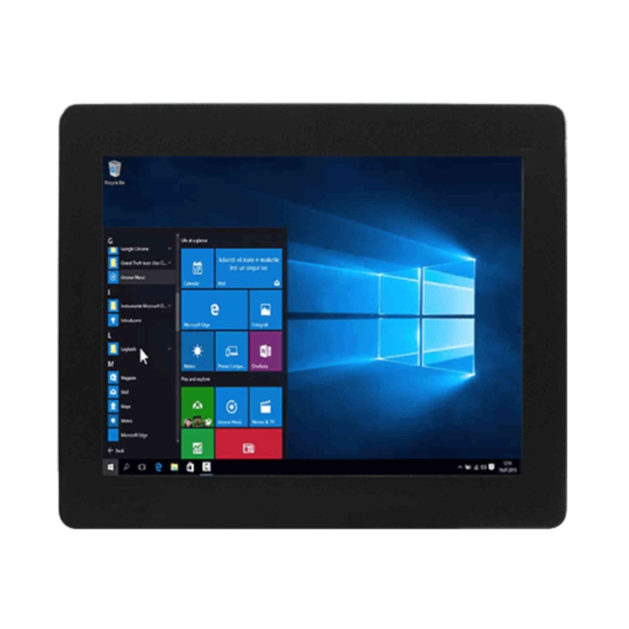 R12IE3S-CHM2WT 12.1″ Wide Temperature Touch Computer with N6210 Elkhart Lake Celeron CPU