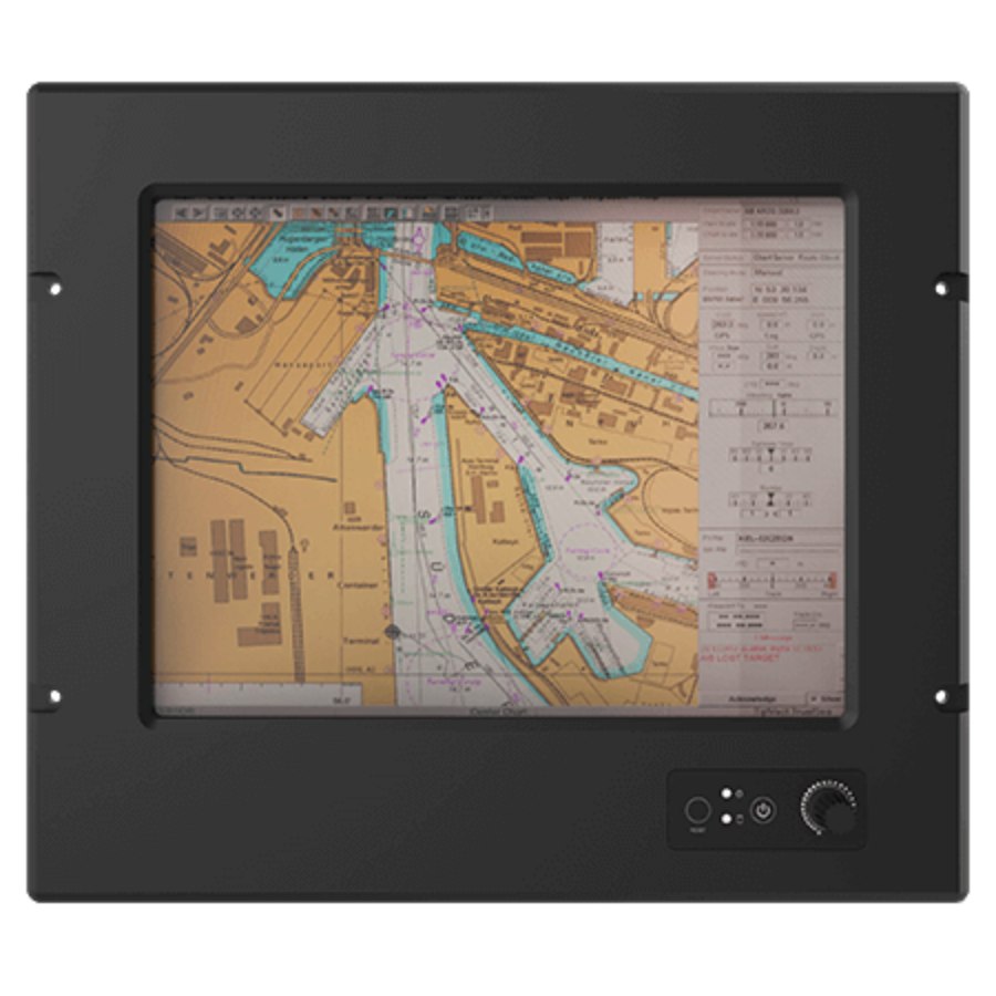 R12IT3S-MRM2 12.1″ Flush Mount Marine Approved Panel PC