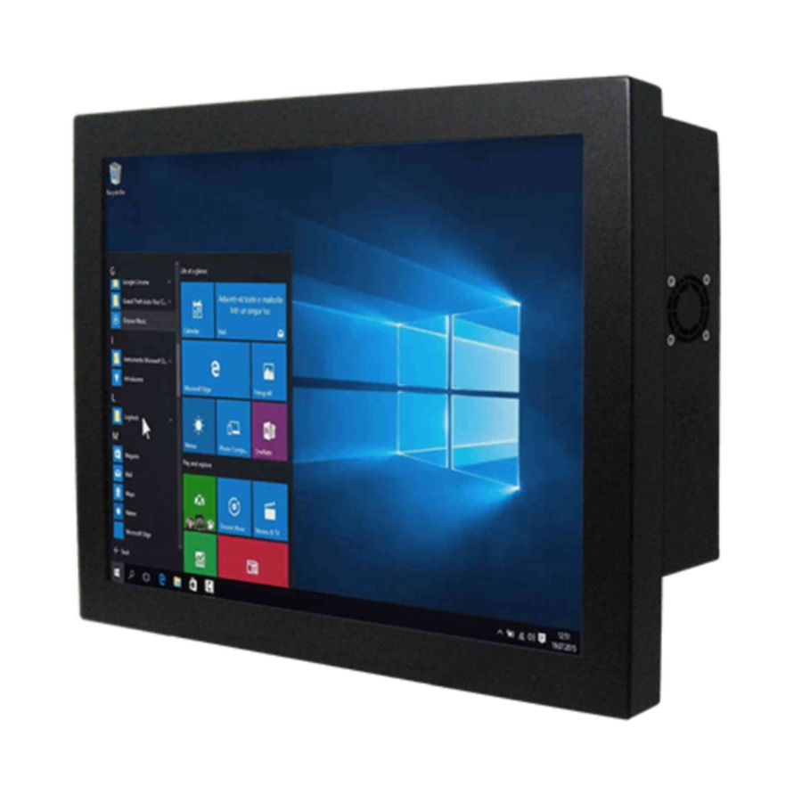 R15IP7T-CHC3 15″ N4200 Panel Computer with XGA Resistive Touch Display