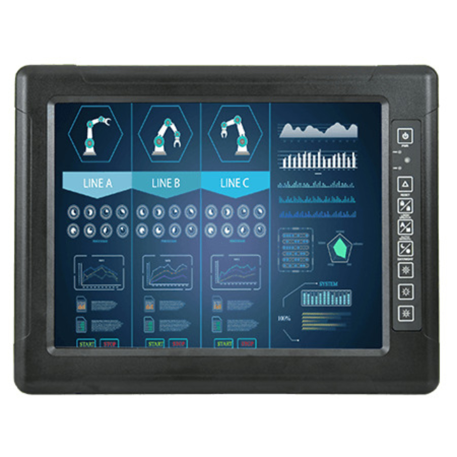 R15L100-67C3(HB) 15″ G-WIN IP67 Waterproof In-Vehicle Display with Optical Bonding