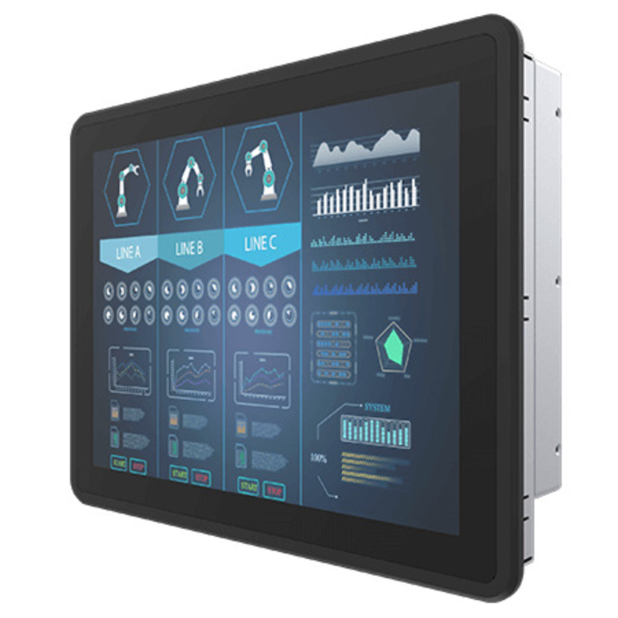 R15L600-PPC3OD 15″ Outdoor XGA Sunlight Readable PCAP Touch Panel Mount Display