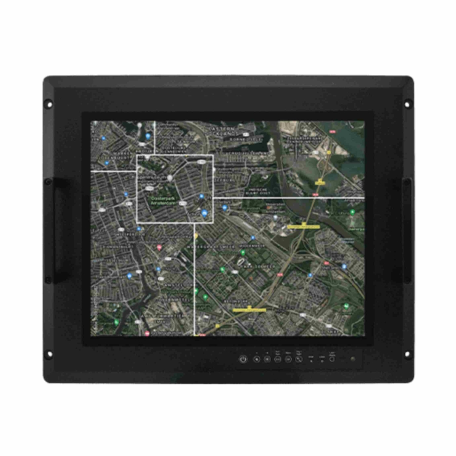 R17L100-MLA1FP 17″ SXGA Rack Mount PCAP Touch Military LCD Display