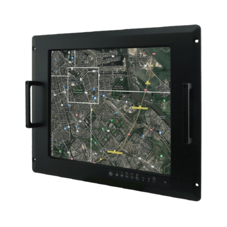 R17L100-RKA1ML 17″ SXGA Rack Mount Military LCD Display