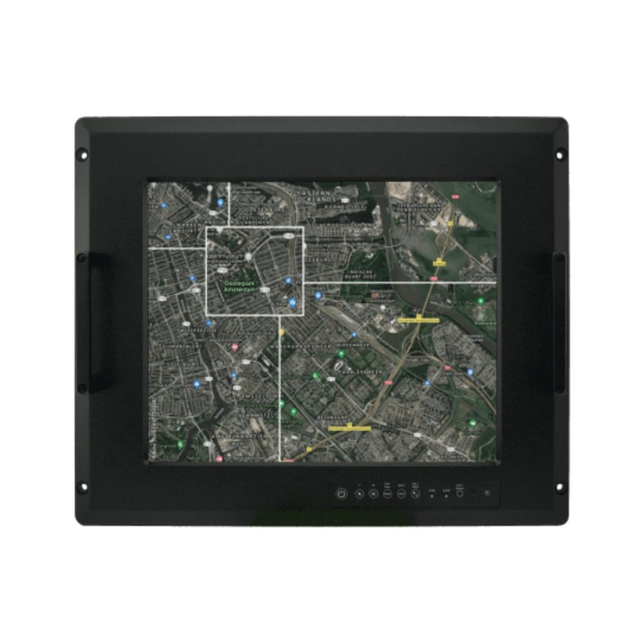 R17L100-RKA1ML 17″ SXGA Rack Mount Military LCD Display