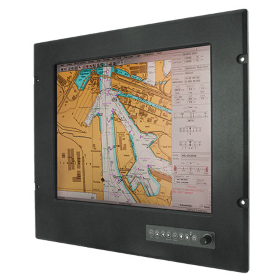 R17L500-MRM1 17″ Front IP66 Maritime Touch Screen Display with DNVGL/IEC60945