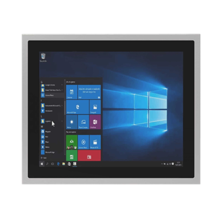 R19IE3S-SPM1 19″ Intel Celeron N6210 IP65 Stainless PCAP Touch HMI