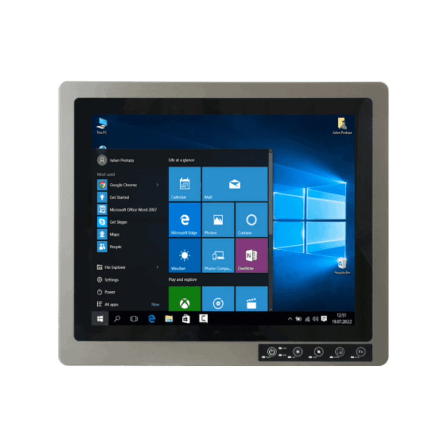 R19IHAT-66EX 19″ ATEX Computer with Intel Core i5 or i7 CPU