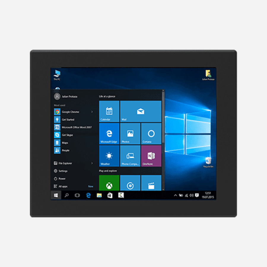 R19IT3S-IPA1 19″ 1280×1024 SXGA IP65 Front Panel PC with Intel Core Tiger Lake CPU