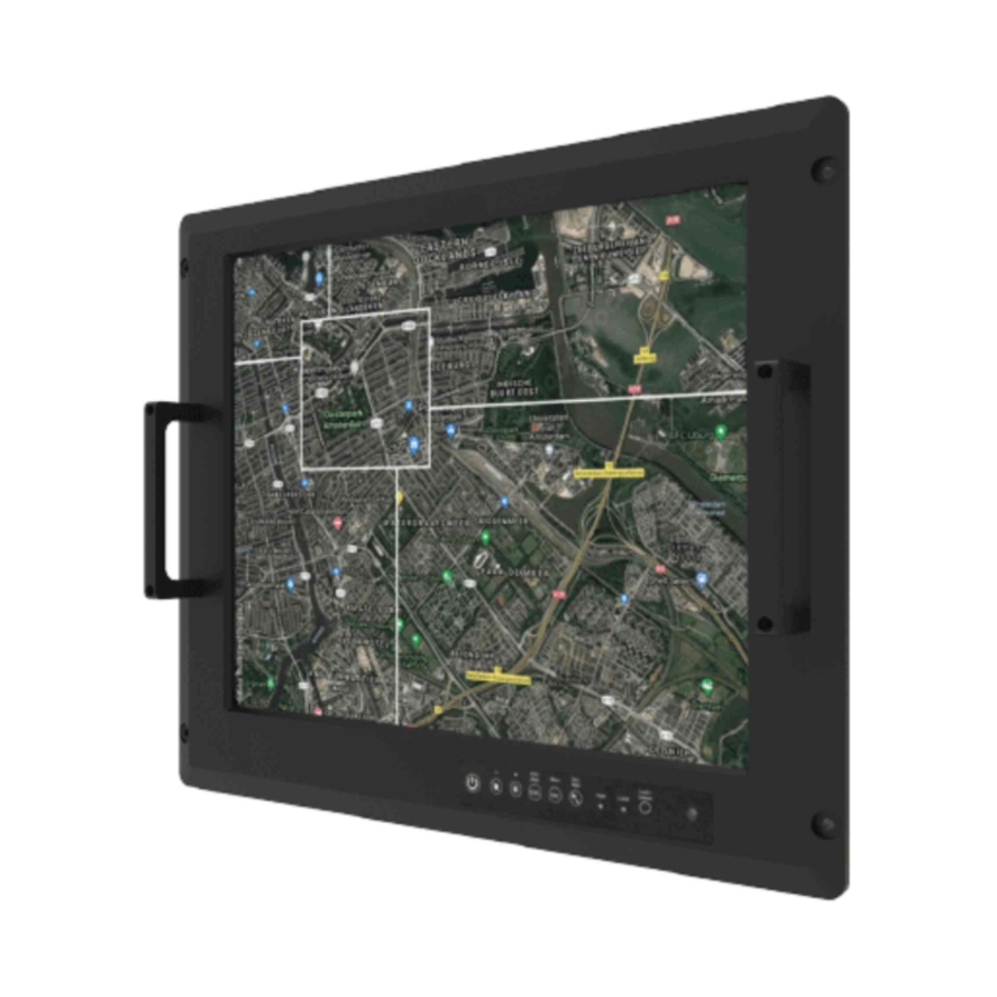 R19L100-RKA3ML 19″ SXGA Rack Mount Military LCD Display