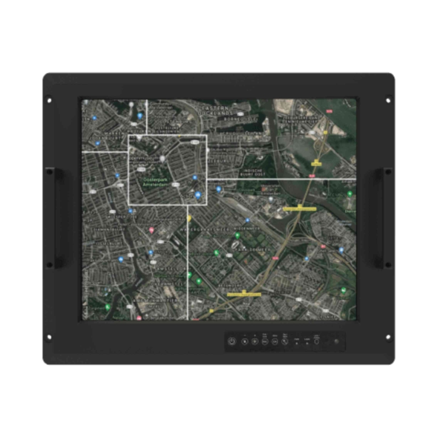 R19L100-RKA3ML 19″ SXGA Rack Mount Military LCD Display