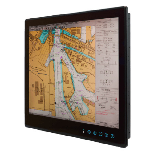 R19L300-MRA1FP 19″ PCAP Touch ECDIS Marine Monitor (IEC 61174)