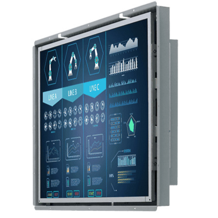 R19L300-OFM1 19″ Open Frame Resistive/SAW Touch Monitor (5:4 SXGA, 1280×1024)
