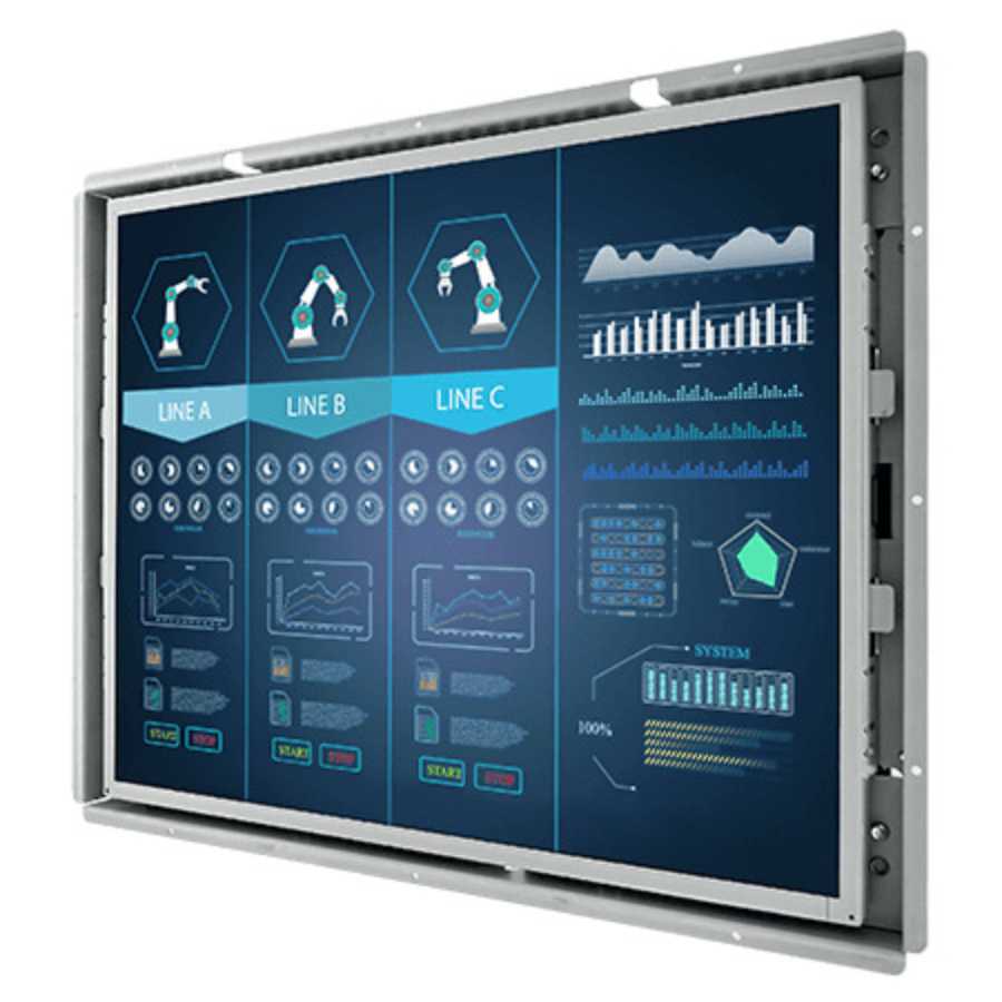 R19L300-OFM2 19″ Open Frame Touch Screen Monitor (5:4 SXGA, 1280×1024)