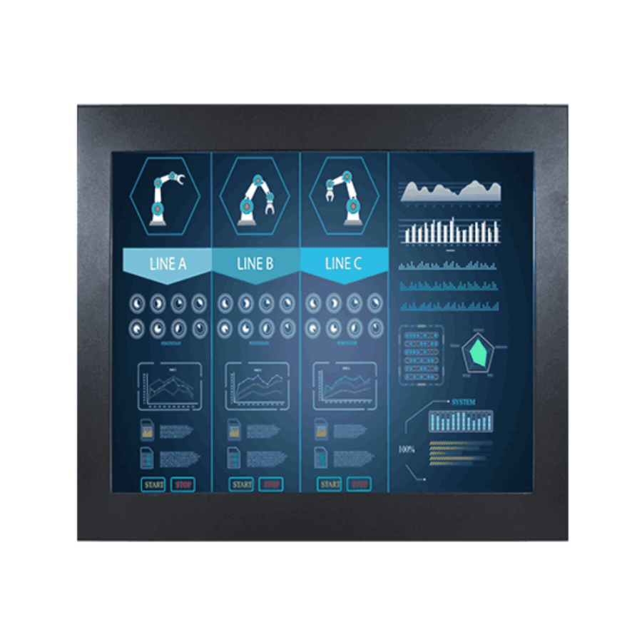 R19L300-SDA1 19″ SXGA SDI Chassis Display
